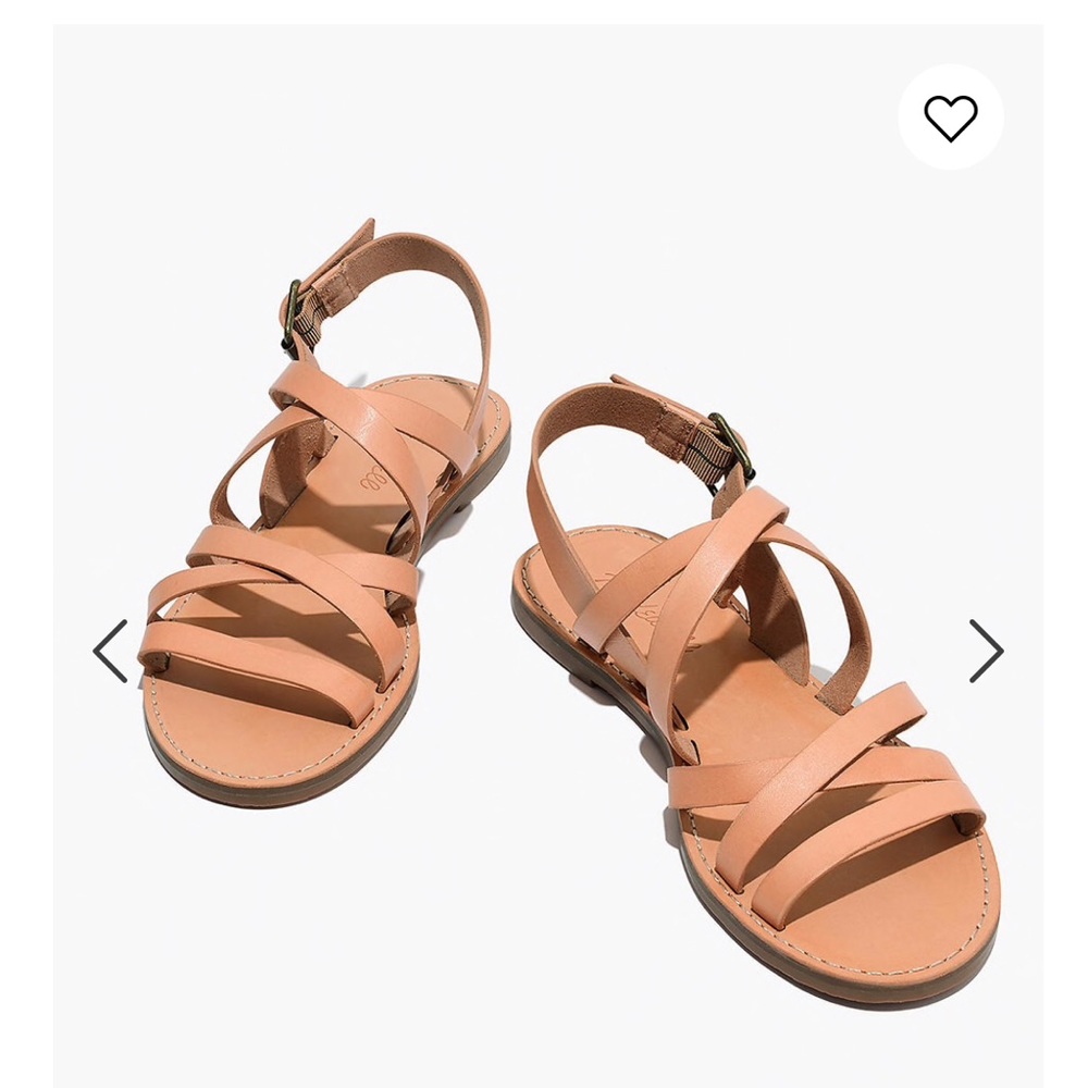Madewell boardwalk multi strap sandal